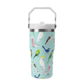 Personalised - Australian Birds - 20oz Stainless Steel Tumbler Screw On Lid With Straw Default Title Personalised 20oz Tumbler with Top Handle animal Birds Printed Offshore