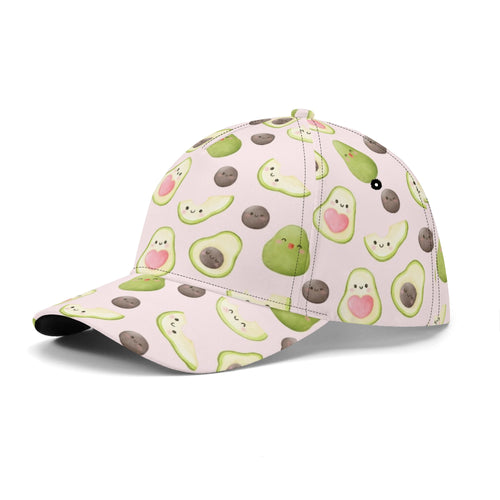 Avocado Love Baseball Cap Default Title Baseball Cap Food Printed Offshore