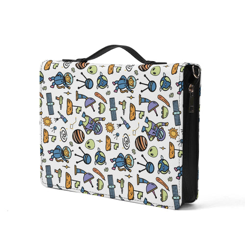 All About Space PU Leather Book Cover With Pocket PU Leather Book Cover Printed Offshore Space