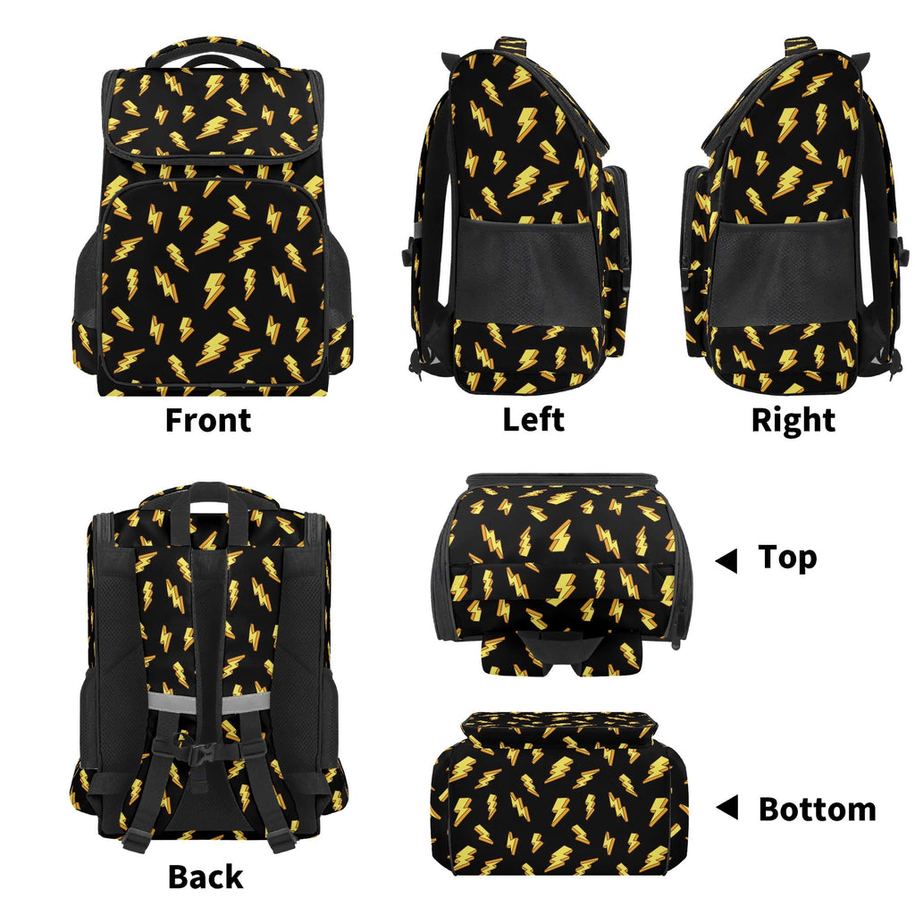 Lightning Bolts Sports Backpack Sports Backpack comic Printed Offshore