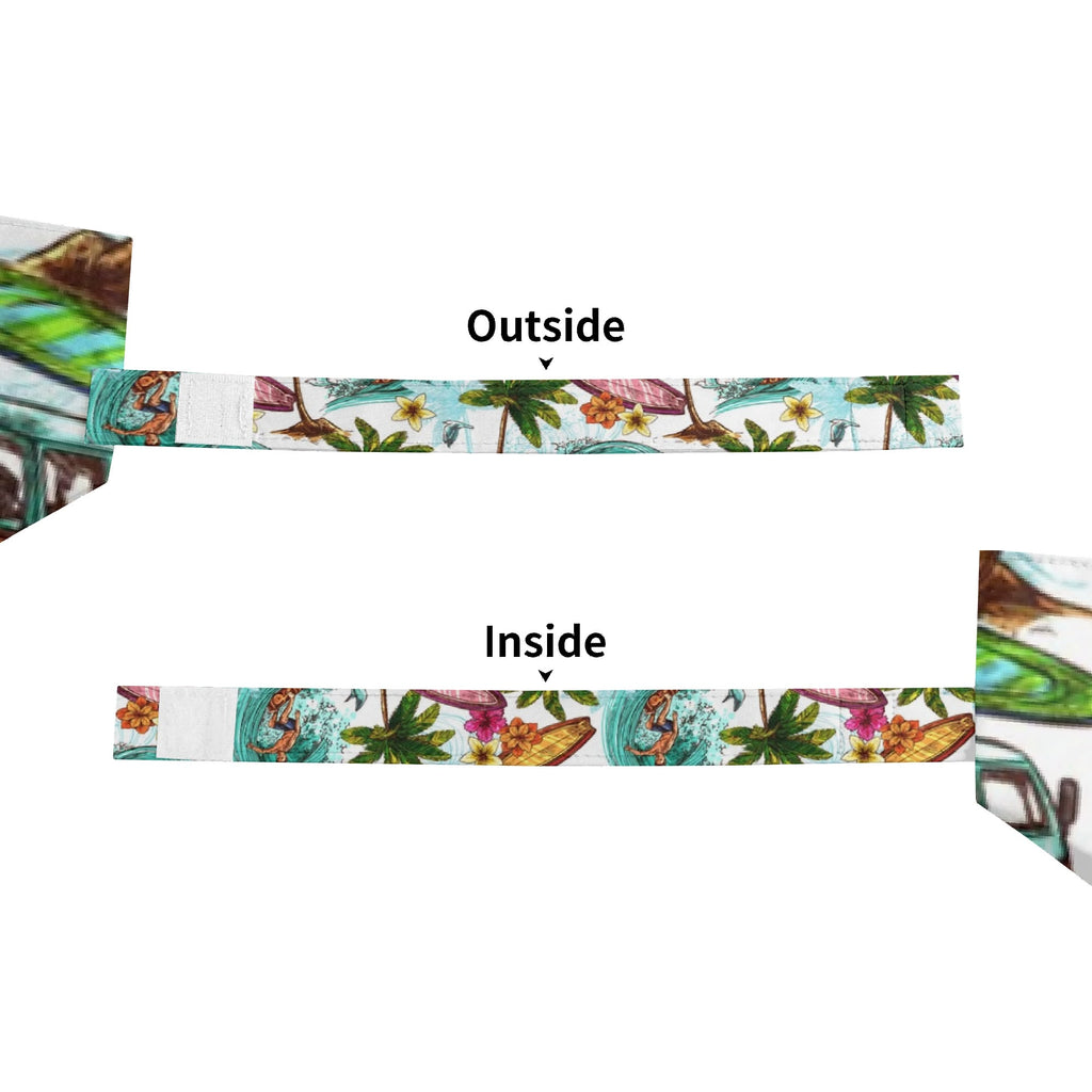 Surfing Safari Compact Automatic Umbrella Printed Offshore