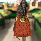 Halloween Black Cats 3 Pack of Foldable Shopping Bags 3-Pack Shopping Bags animal Halloween Printed Offshore