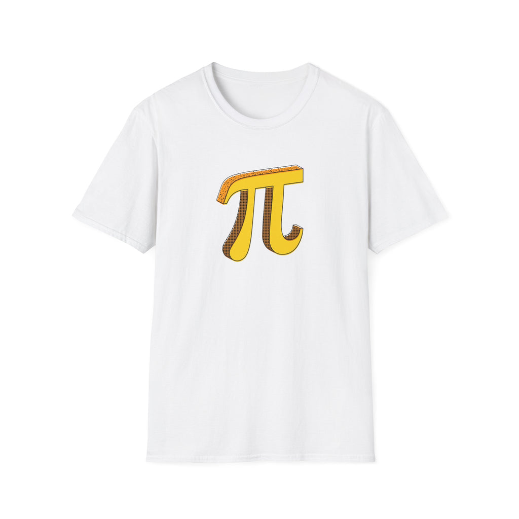 Pi Unisex Softstyle T-Shirt White Unisex Adult T-shirt Australian Printer Science