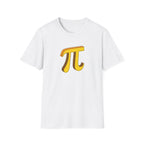 Pi Unisex Softstyle T-Shirt White Unisex Adult T-shirt Australian Printer Science
