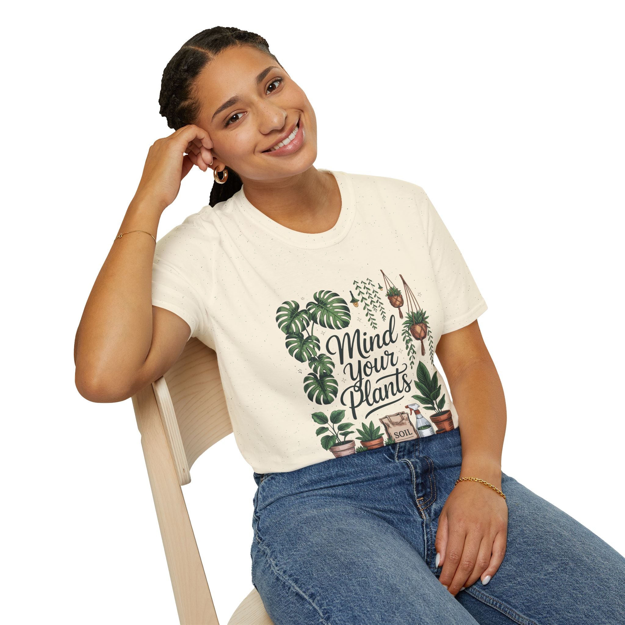 Mind Your Plants - Unisex Softstyle T-Shirt