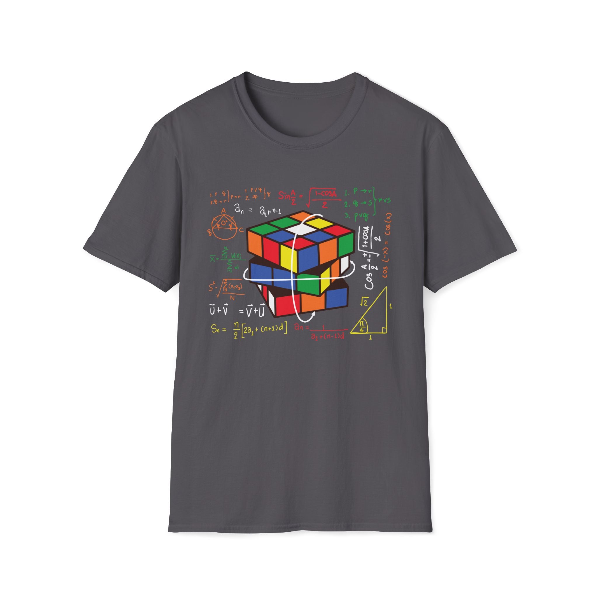 Game Cube Math Illustration Unisex T-Shirt