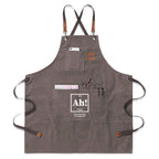 Ah! The Element Of Surprise Unisex Canvas Cross Back Chef Apron with Large Pockets Gray Canvas Apron Printed Offshore Science