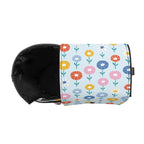 Abstract Cute Flowers Crossbody Water Bottle Storage Bag Water Bottle Storage Handbag Plants Printed Offshore