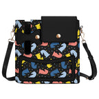 Colourful Chess Crossbody Water Bottle Storage Bag Default Title Water Bottle Storage Handbag Chess Printed Offshore