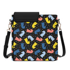 Colourful Chess Crossbody Water Bottle Storage Bag Water Bottle Storage Handbag Chess Printed Offshore