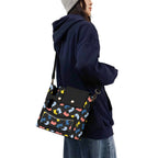 Colourful Chess Crossbody Water Bottle Storage Bag Water Bottle Storage Handbag Chess Printed Offshore
