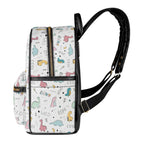 Quirky Dinosaurs Casual PU Leather Backpack Casual PU Leather Backpack Printed Offshore