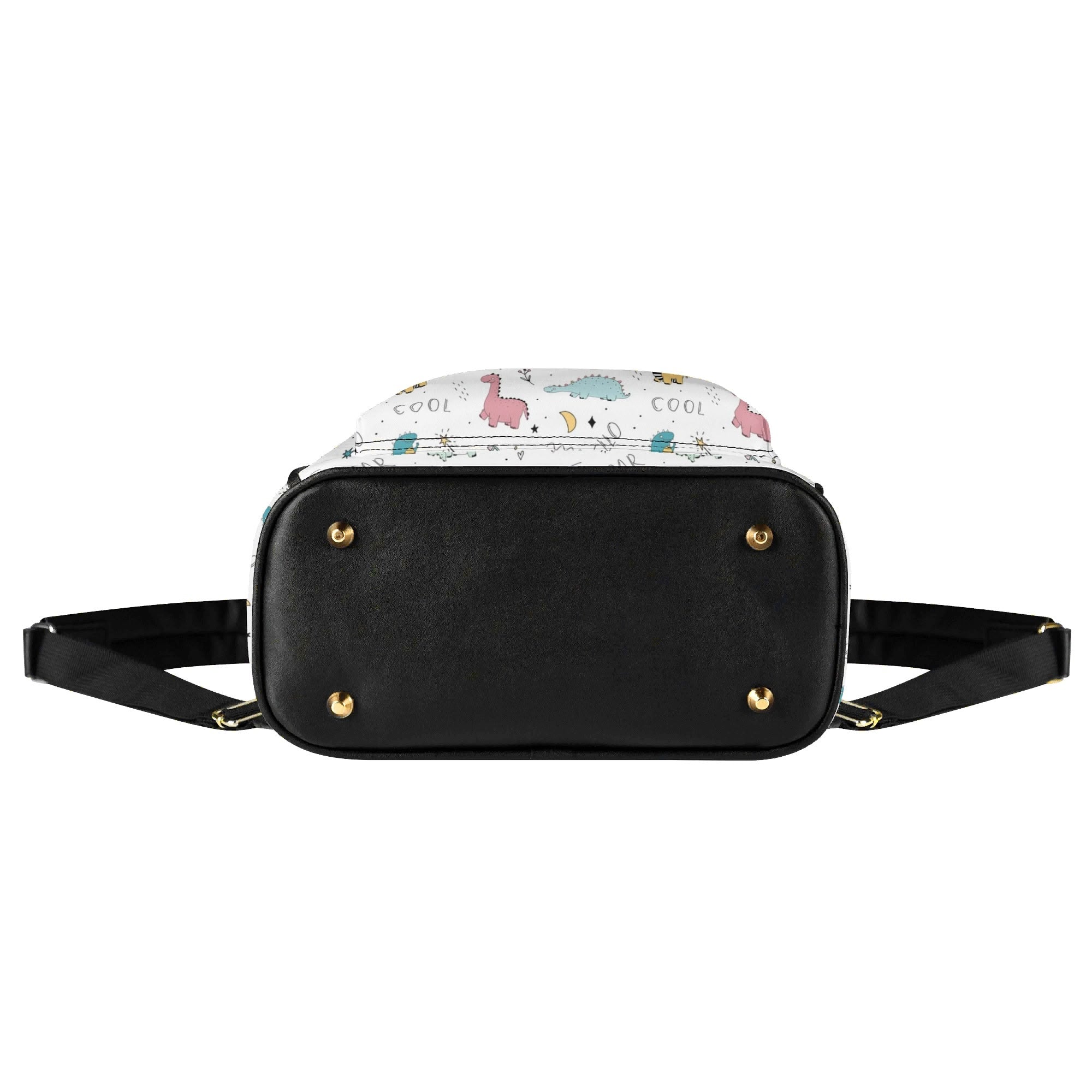 Quirky Dinosaurs Casual PU Leather Backpack Casual PU Leather Backpack Printed Offshore