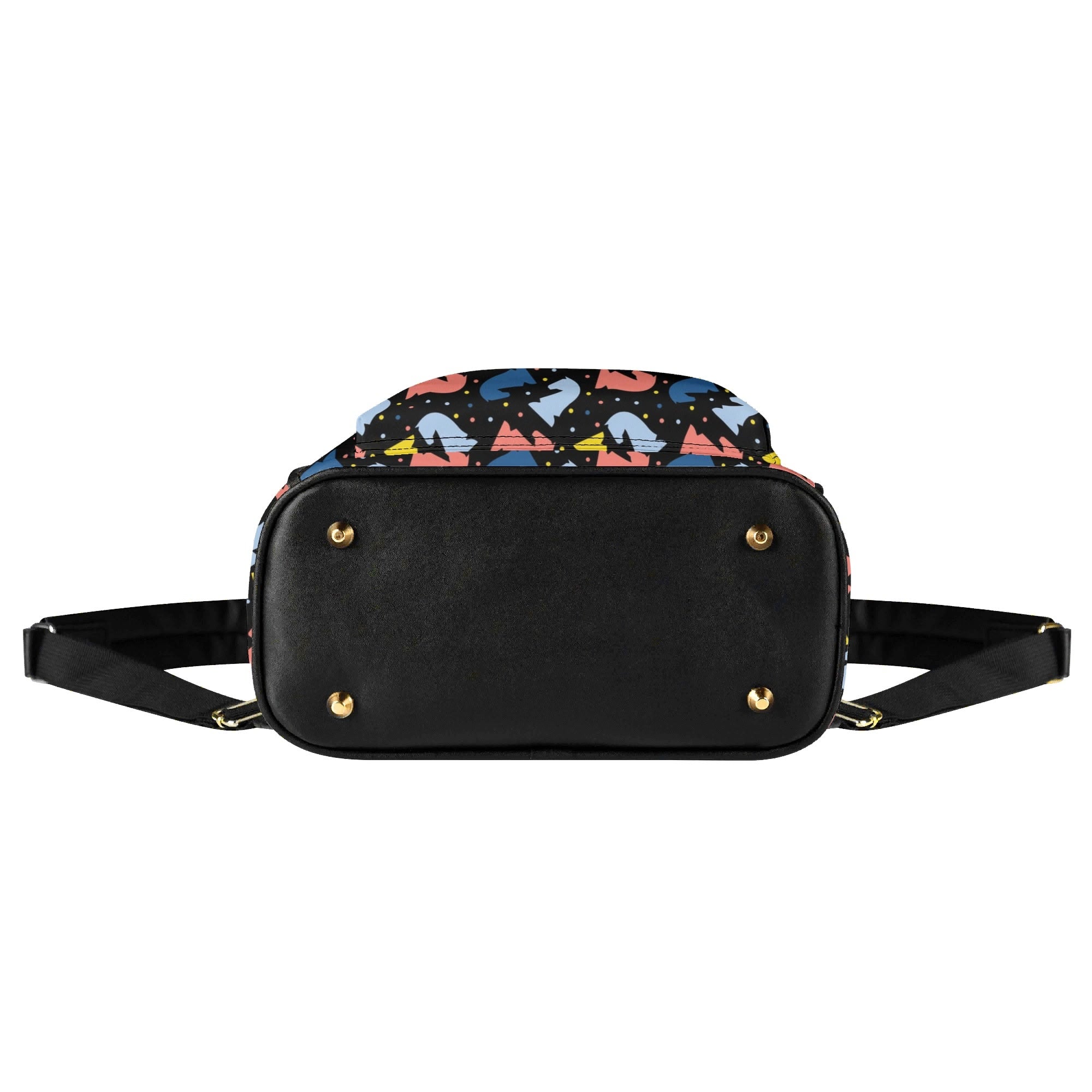 Colourful Chess Casual PU Leather Backpack Casual PU Leather Backpack Printed Offshore