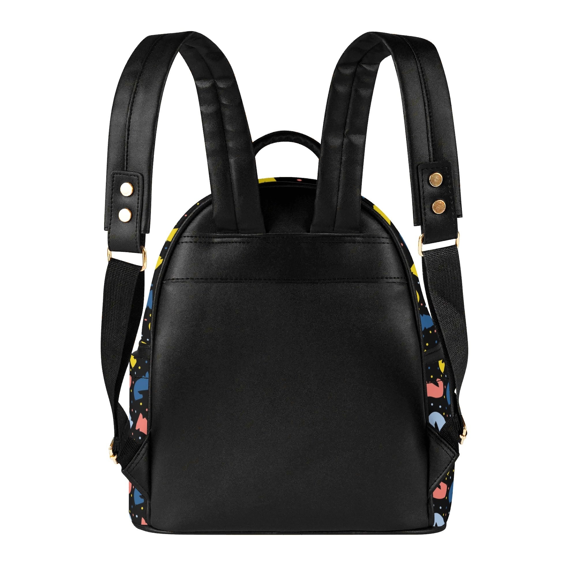 Colourful Chess Casual PU Leather Backpack Casual PU Leather Backpack Printed Offshore