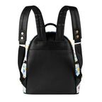 Abstract Cute Flowers Casual PU Leather Backpack Casual PU Leather Backpack Printed Offshore