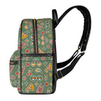 Groovy Retro Casual PU Leather Backpack Casual PU Leather Backpack Printed Offshore