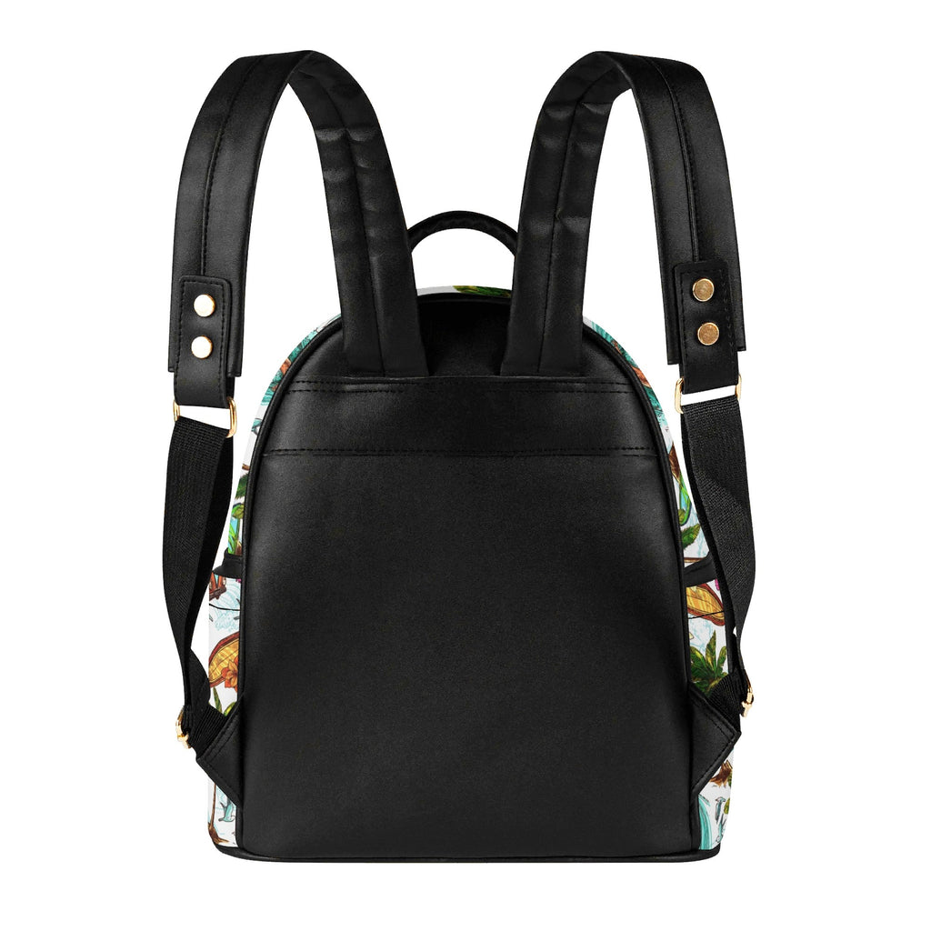 Surfing Safari Casual PU Leather Backpack Casual PU Leather Backpack Printed Offshore
