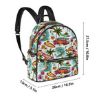 Surfing Safari Casual PU Leather Backpack Casual PU Leather Backpack Printed Offshore