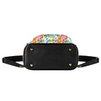 Bright Painted Tropical Casual PU Leather Backpack Casual PU Leather Backpack Printed Offshore