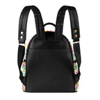 Bright Painted Tropical Casual PU Leather Backpack Casual PU Leather Backpack Printed Offshore