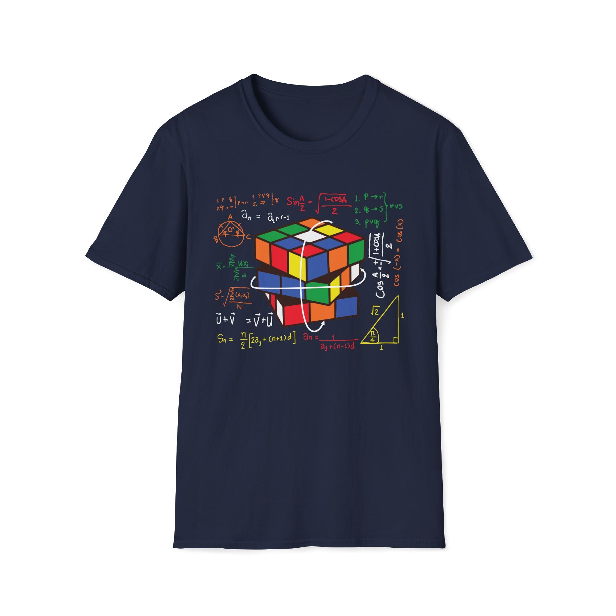 Game Cube Math Illustration Unisex T-Shirt