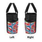 Comic Book Garden Tool Bag, Personalised Multi Pocket Tote, Duty Tool Caddy Multifunction Gardening Tool Bag Printed Offshore