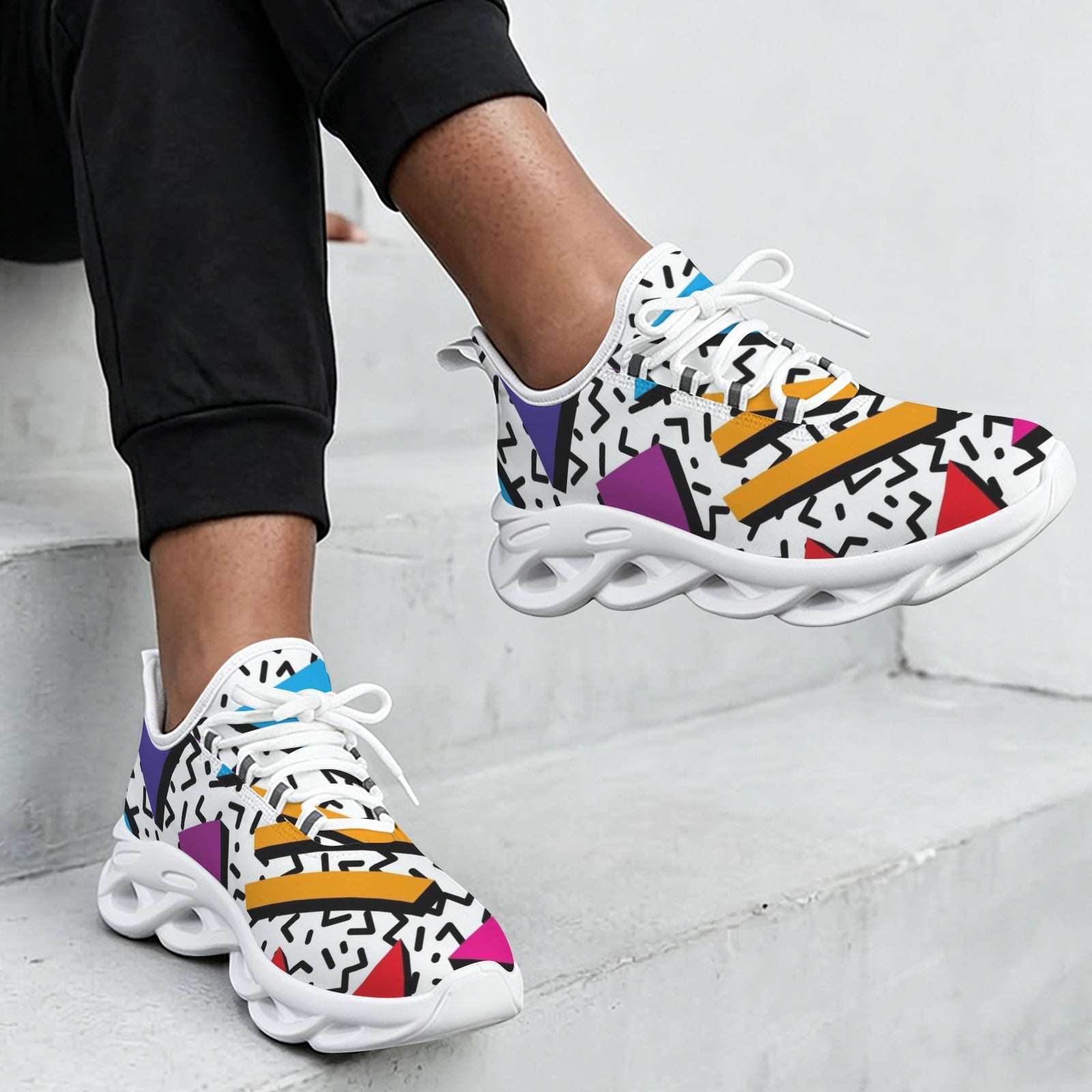 Graphic 80's Women's Twisted Sole Sneakers