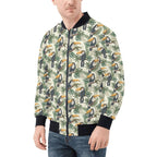 Toucan Jungle Men's Zip Up Bomber Jacket Mens Zip Up Bomber Jacket Printed Offshore