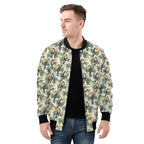 Toucan Jungle Men's Zip Up Bomber Jacket Mens Zip Up Bomber Jacket Printed Offshore