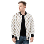 Cheeky Cats Mens Zip Up Bomber Jacket Mens Zip Up Bomber Jacket Printed Offshore