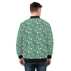 Summer Fruit Mens Zip Up Bomber Jacket Printed Offshore