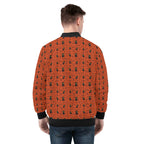 Halloween Black Cats Mens Zip Up Bomber Jacket Printed Offshore
