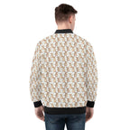 Quokkas Mens Zip Up Bomber Jacket Printed Offshore