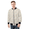 Kangaroos Mens Zip Up Bomber Jacket 4XL Printed Offshore