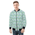 Australian Birds Mens Zip Up Bomber Jacket 4XL Printed Offshore