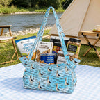 Dad Seagull Beach Play Picnic Mat Tote Bag Play / Picnic Mat Bag Printed Offshore