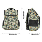 Toucan Jungle Sports Backpack Sports Backpack animal Birds Plants Printed Offshore