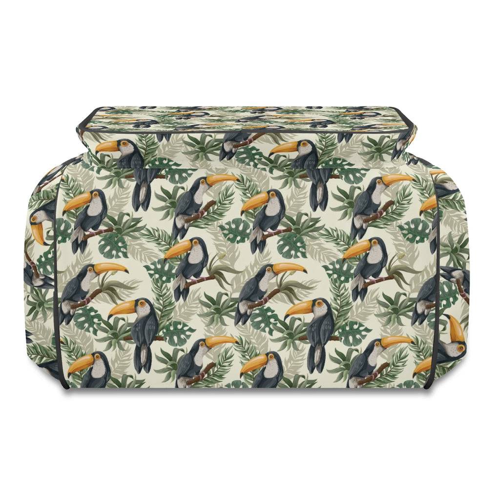 Toucan Jungle Sports Backpack Sports Backpack animal Birds Plants Printed Offshore
