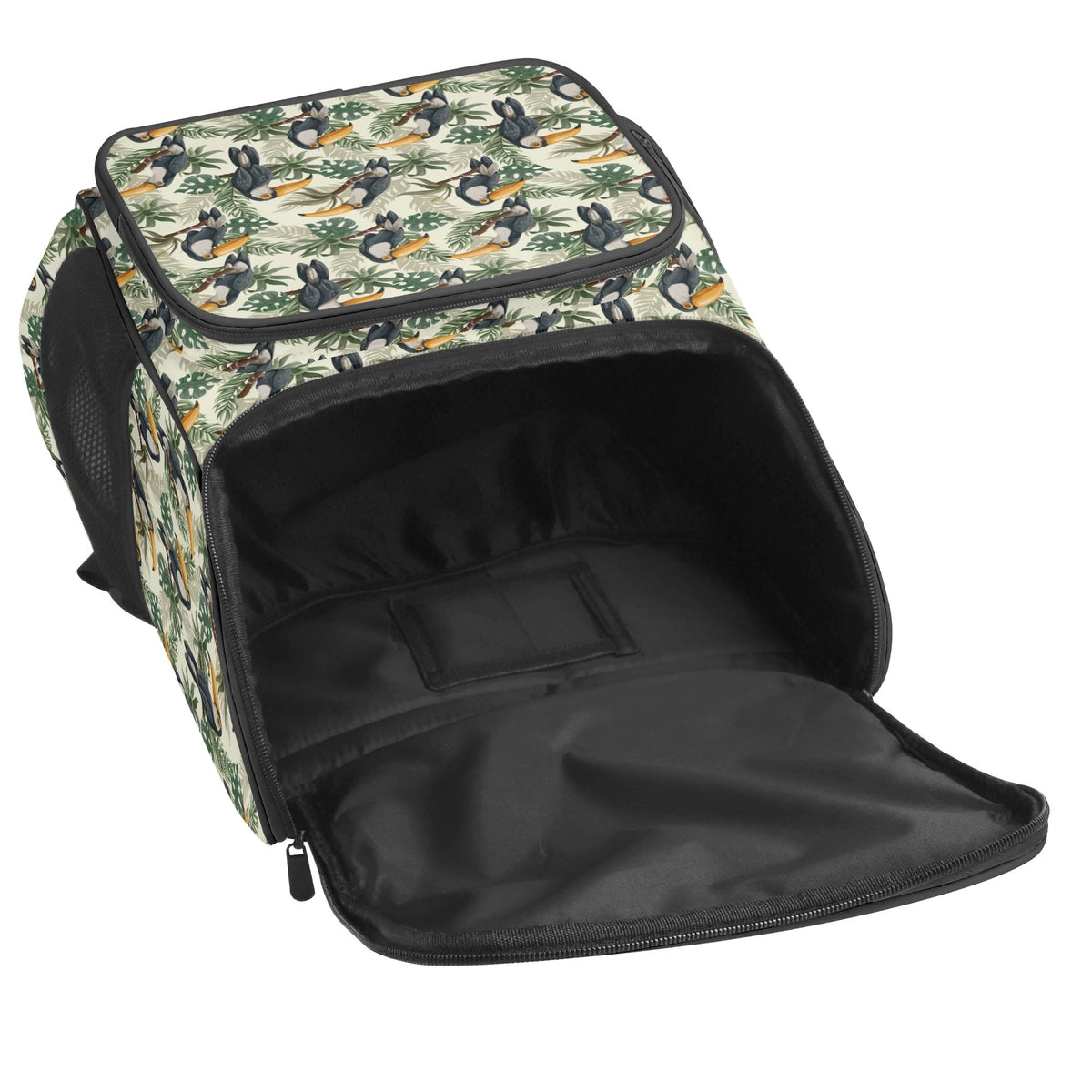 Toucan Jungle Sports Backpack Sports Backpack animal Birds Plants Printed Offshore