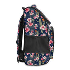Dark Hawaiian Floral Sports Backpack Sports Backpack Plants Printed Offshore