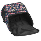 Dark Hawaiian Floral Sports Backpack Sports Backpack Plants Printed Offshore