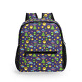 Groovy Alien And UFO Small Kids Backpack Default Title Kids Backpack Printed Offshore Sci Fi