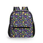 Groovy Alien And UFO Small Kids Backpack Default Title Kids Backpack Printed Offshore Sci Fi