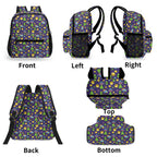 Groovy Alien And UFO Small Kids Backpack Kids Backpack Printed Offshore Sci Fi