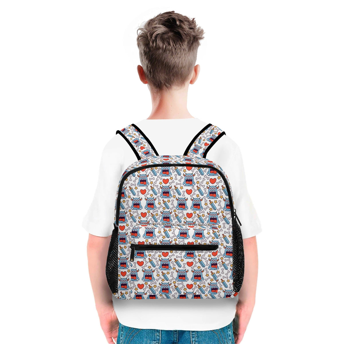 Silly Monsters Small Kids Backpack Kids Backpack Printed Offshore