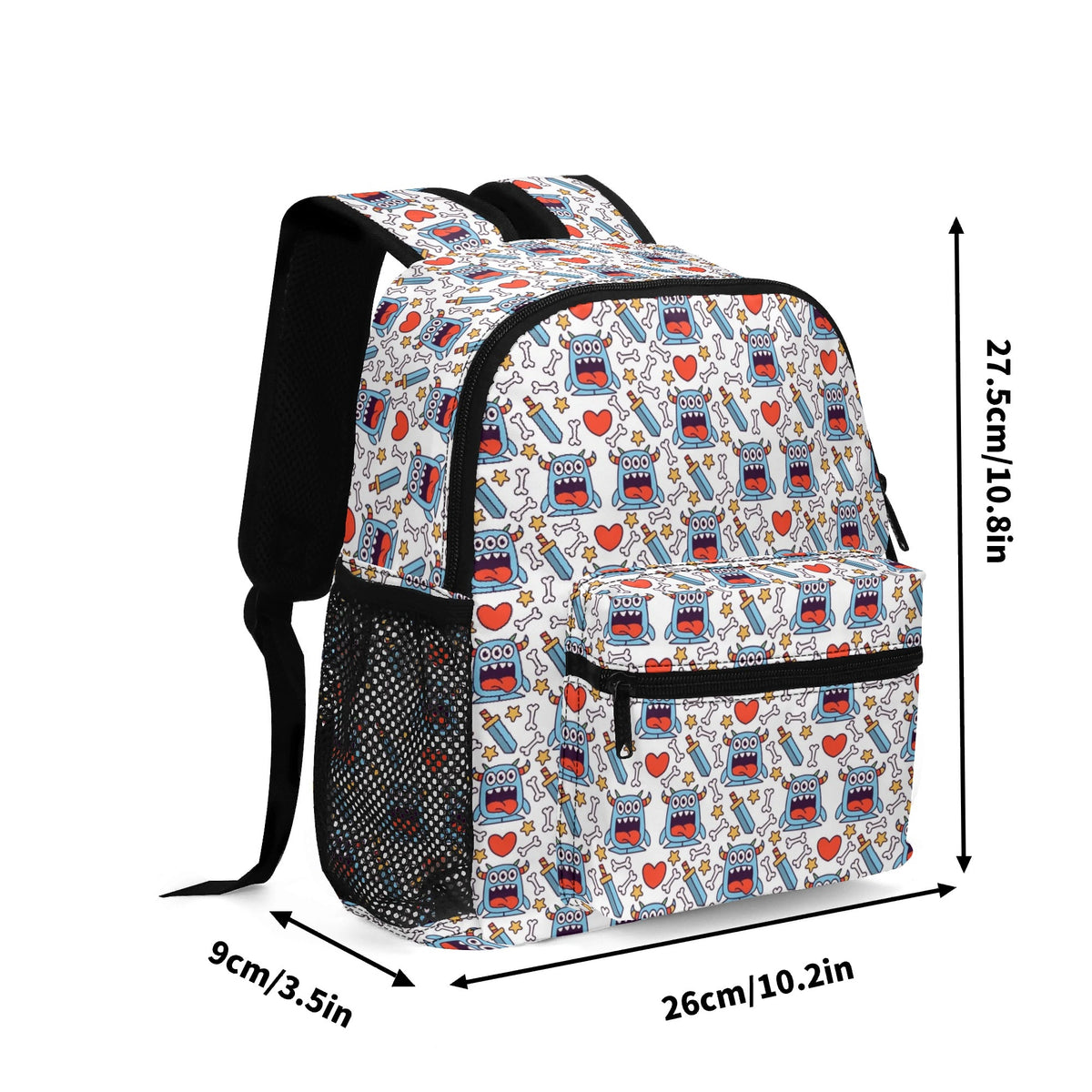 Silly Monsters Small Kids Backpack Kids Backpack Printed Offshore