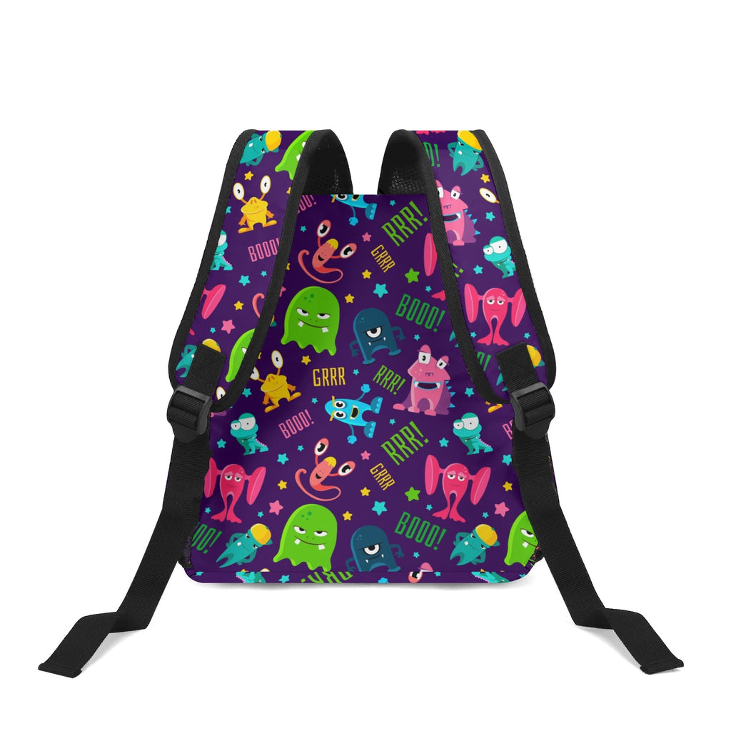 Silly Monsters Small Kids Backpack Kids Backpack Printed Offshore