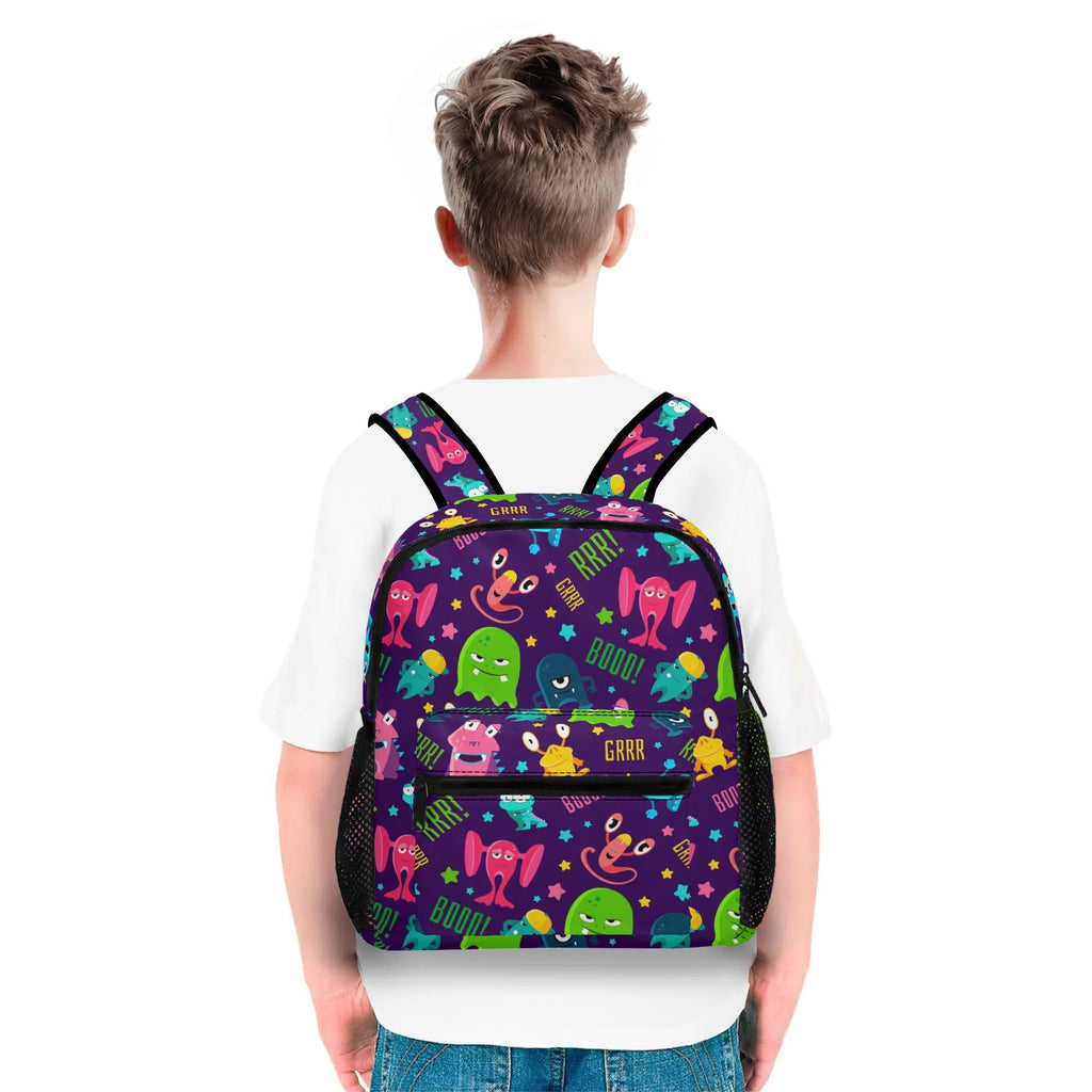 Silly Monsters Small Kids Backpack Kids Backpack Printed Offshore