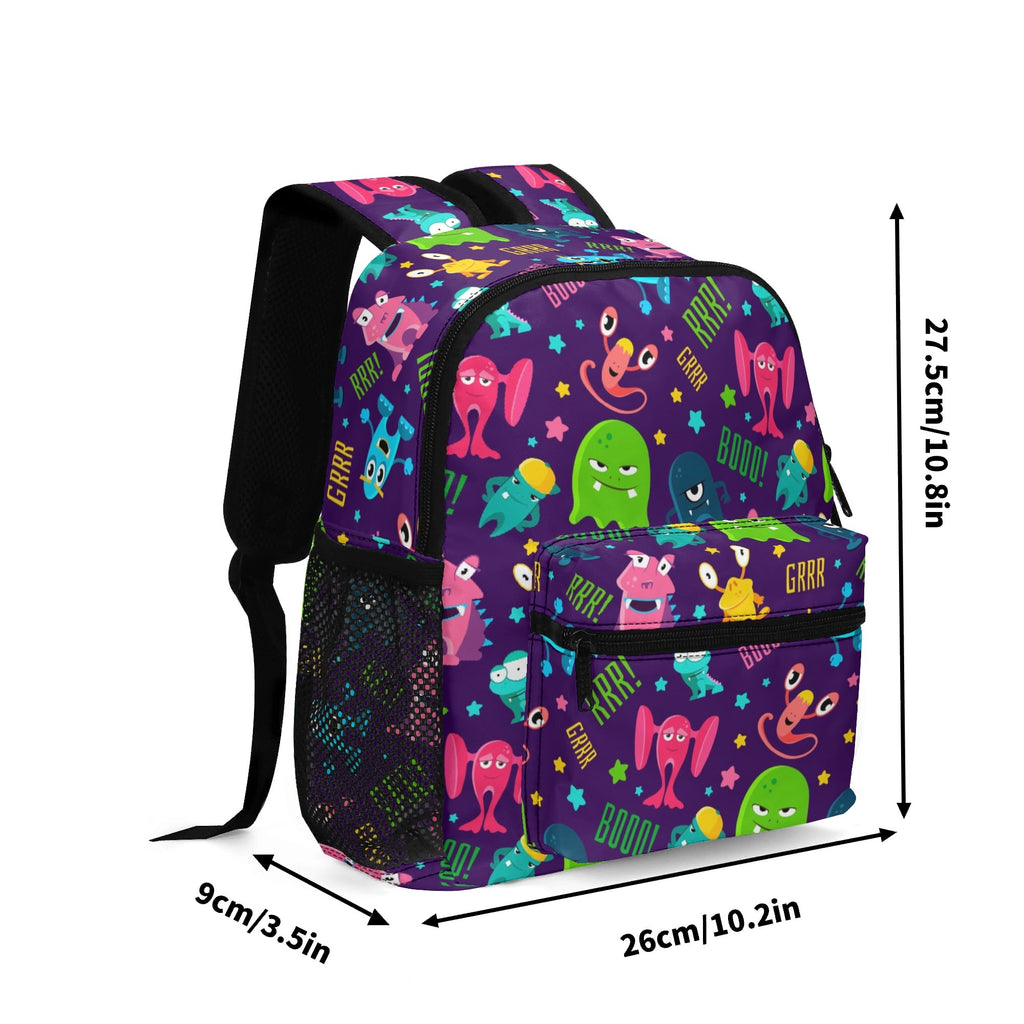 Silly Monsters Small Kids Backpack Kids Backpack Printed Offshore